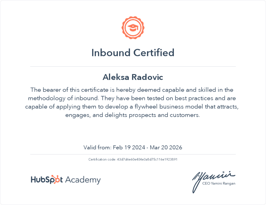 hubspot inbound